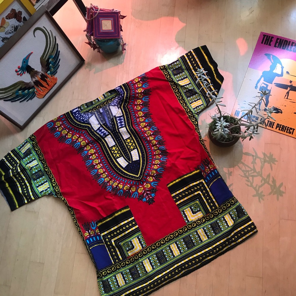 •vintage• | genuine dashiki tunic